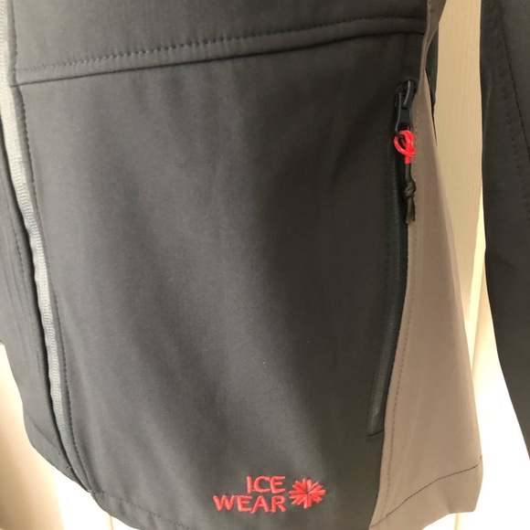 ICE WEAR Women's Gray Lightweight Jacket  Medium - Picture 3 of 8